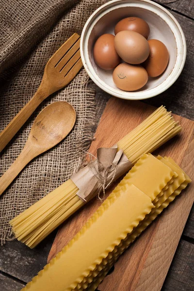 卵のパスタ スパゲッティ — ストック写真