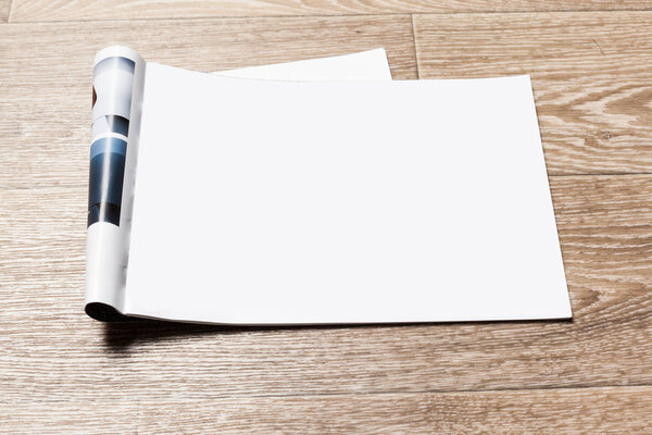 Blank Magazine pages