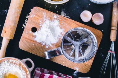 Pişirme tarifi şablonu