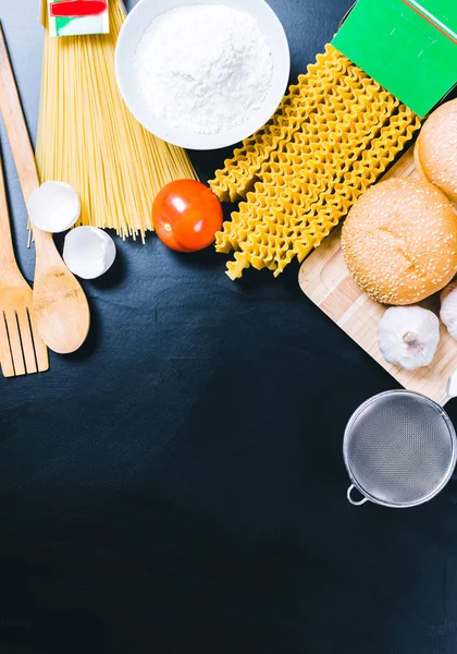 Pasta kering spaghetti — Stok Foto