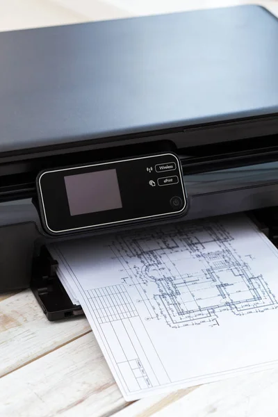 Printer, copier, scanner in office