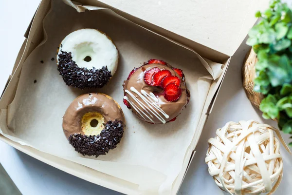 Tatlı ve lezzetli çörekler.