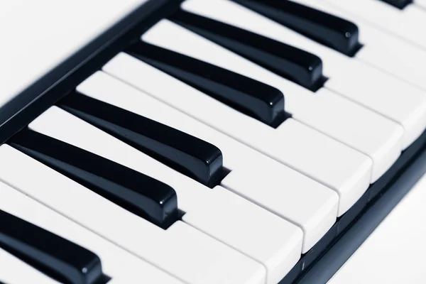 Tastiera pianoforte classico — Foto Stock