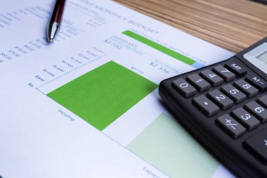 Grafikler ile ofis işyeri