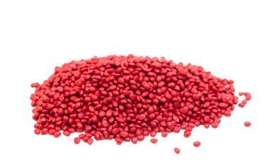 Kırmızı polimer topları