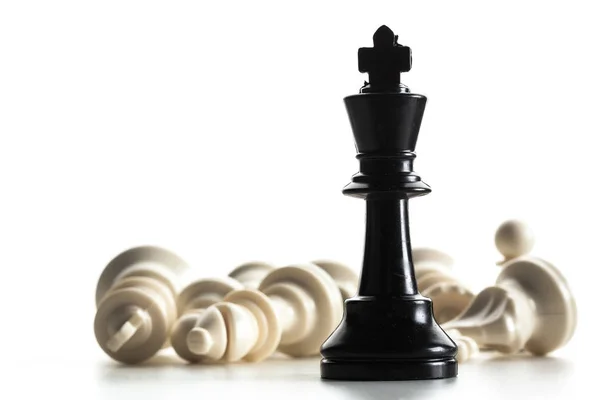 Фото шахматной игры — стоковое фото