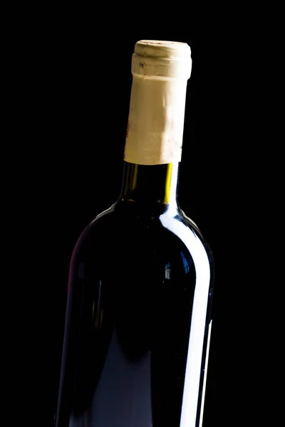 Elegant wine bottle — Stock Photo, Image