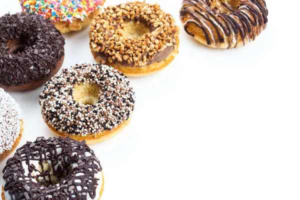 Zoete en smakelijke donuts — Stockfoto