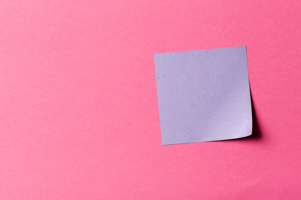 blank sticker note with copy space