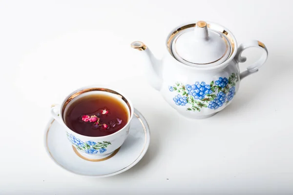 Vintage cup of tea — Stock Photo, Image