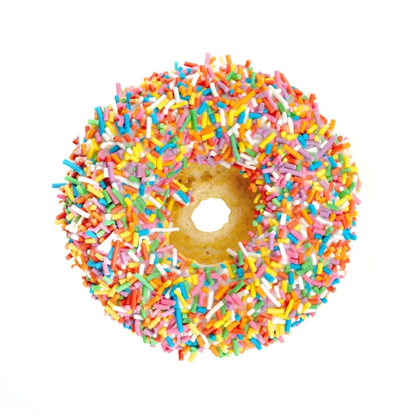 Doce e saboroso donut — Fotografia de Stock