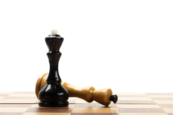 Szachy dane na szachownicy — Zdjęcie stockowe