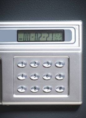 Elektronik kilit ile güvenlik Kasası