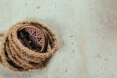 Vintage gezinti pusula 