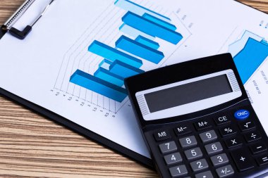 Grafikler ile ofis işyeri