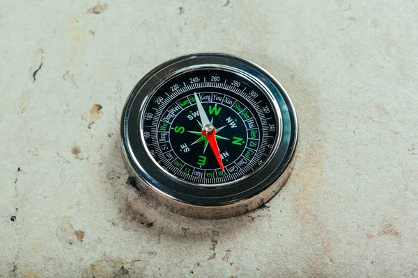 Vintage navigation compass — Stock Photo, Image