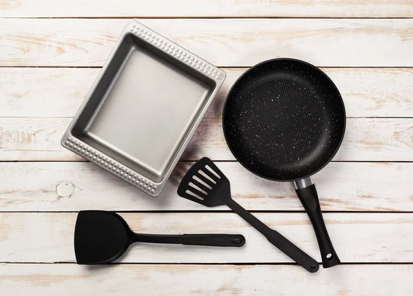 Vários utensílios de cozinha — Fotografia de Stock