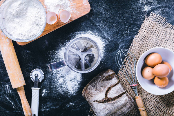 Шаблон для выпечки ингредиентов и посуды
