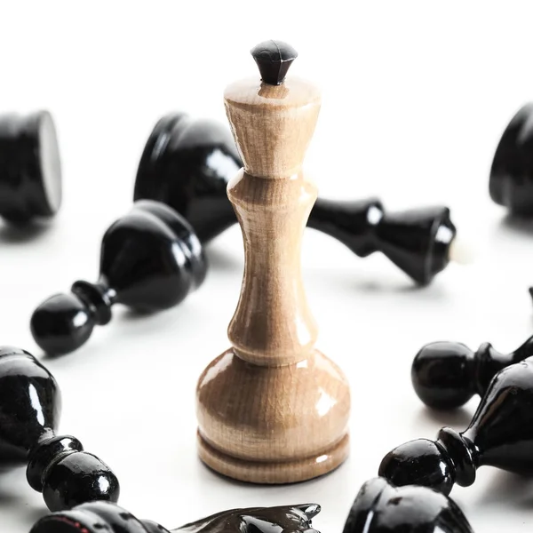 Chess game foto — Stockfoto