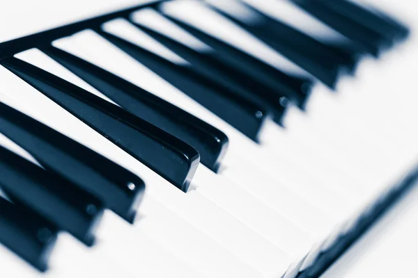 Teclado clássico piano — Fotografia de Stock