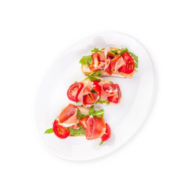  İspanyol serrano jambonu tapas görev yaptı.