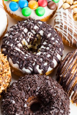 Tatlı ve lezzetli çörekler. 