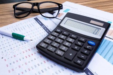 Grafikler ile ofis işyeri