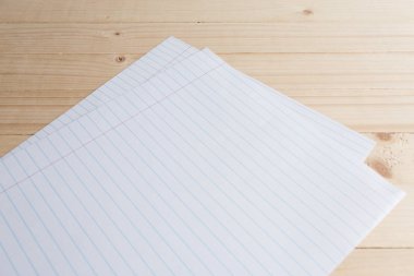 boş çizgili kağıt