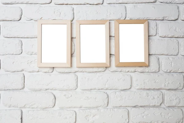 Black picture frames — Stock Photo, Image