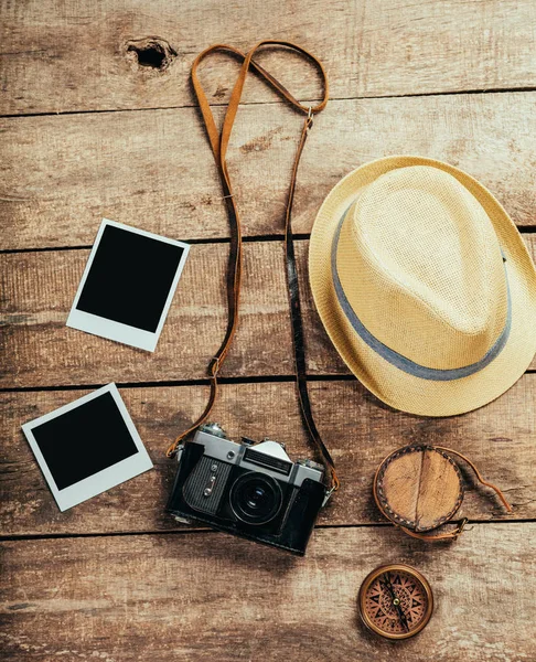 Equipment for a mountain trip — Stock Photo, Image