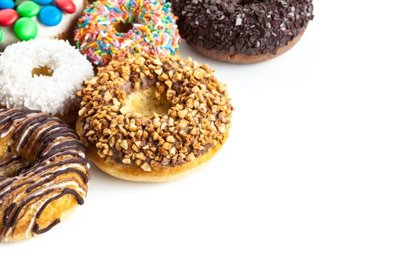 Zoete en smakelijke donuts — Stockfoto