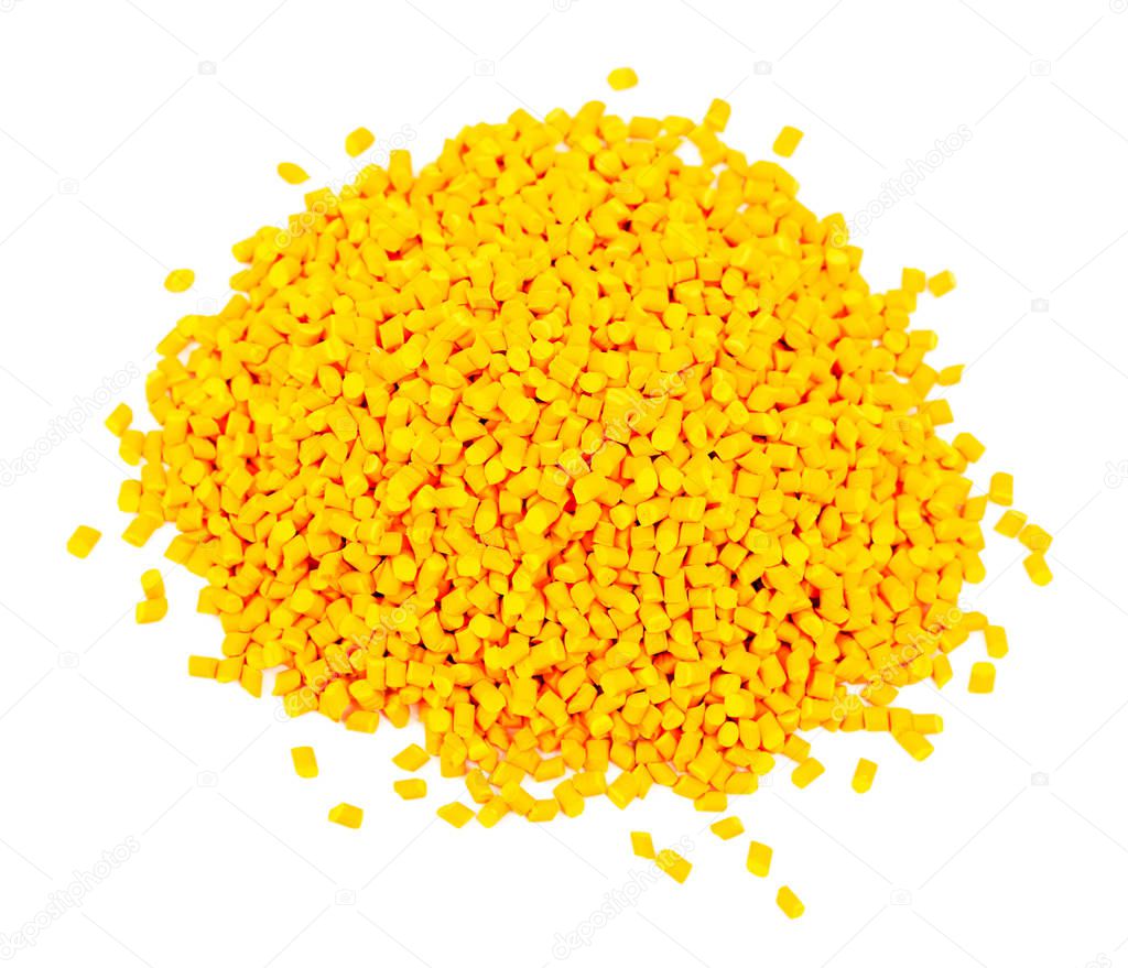 yellow polymer resin