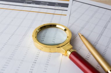 Mali rapor için Büyüteç aracılığıyla arıyor