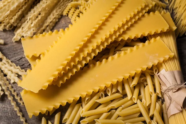 Varietà di pasta mista — Foto Stock