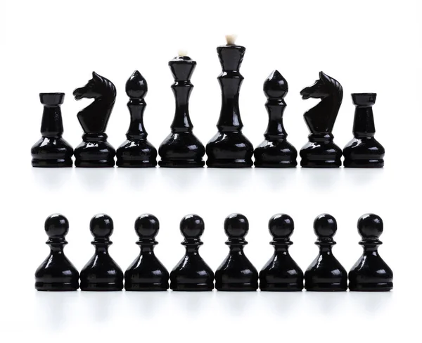 Šachy hry Foto — Stock fotografie