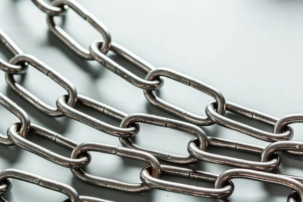 Silny łańcuch metalowy — Zdjęcie stockowe