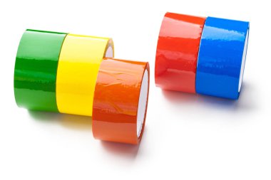  Renkli Bant içinde büyük rulolar