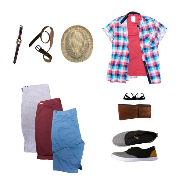 Conjunto de roupas masculinas — Fotografia de Stock