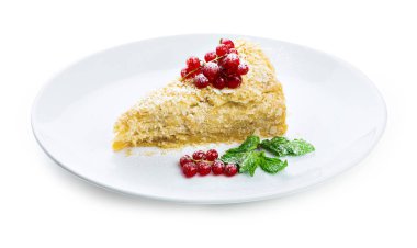 Napolyon kek berry ile