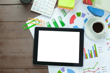 çalışma alanı. Üstten Görünüm