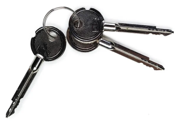 Black Door keys — Stock Photo, Image