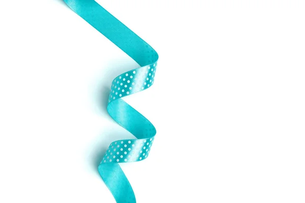 Shiny curly ribbon — Stock Photo, Image