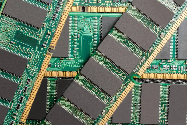 Computerchip Technologie Elektronica Industrie — Stockfoto