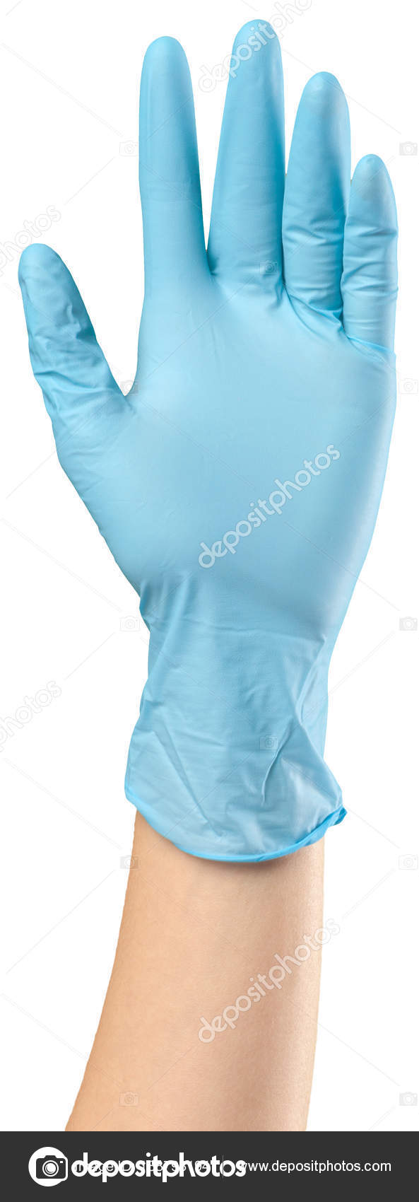 Mano guante fotos de stock, de Mano con guante sin royalties |