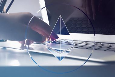 ethereum şifreleme kavramı yakın çekim 