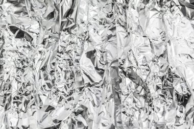 Alüminyum folyo arka plan dokusu