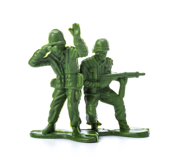 Коллекция традиционных игрушечных солдат
