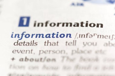 Kelimenin sözlük, görünümü kapatın