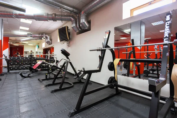 Equipments Modern Sport Gym — Stock Photo, Image