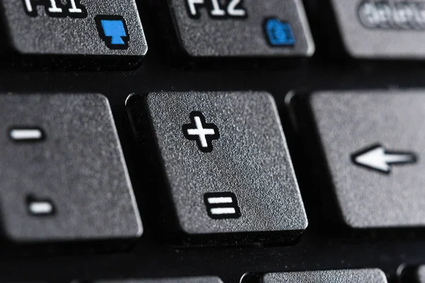 Computer Keyboard Buttons Close — Stock Photo, Image